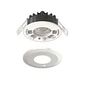ISOLED Projecteur encastré VARIO-68 avec capteur IP65, nickel 