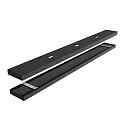ISOLED Luminaire de plafond POWER SWITCH 120x12 IP42, noir 
