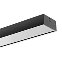 ISOLED Luminaire de plafond POWER SWITCH 120x12 IP42, noir 
