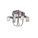 ISOLED Support de montage Z62 SURF12 BORDERLESS FLAT, argent
