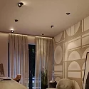 ISOLED Lumière encastrée SPHERE pivotant, rotatif IP54, or, noir gradable 10W 500lm 2700K CRI 90-100