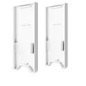 Embout EC 120 HALON 2 pièces, avec couverture, blanche