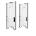 Embout EC 121 HALON 2 pièces, avec couverture, blanche