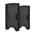 Embout EC 119 HALON 2 pièces, avec couverture, noir