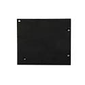 Embout EC 127 CURTAIN10 ONE VISOR 2 pièces, gauche-droite, blanche