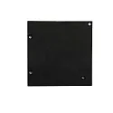 Embout EC 131 CURTAIN 10 ONE HIGH VISOR 2 pièces, gauche-droite, noir