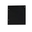 Embout EC 133 CURTAIN 10 ONE FLAT VISOR 2 pièces, gauche-droite, blanche