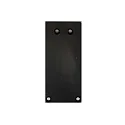 Embout EC130 CURTAIN 10 ONE HIGH 2 pièces, noir
