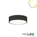 ceiling luminaire DN400 DALI DALI controllable, CCT Switch IP44, black dimmable