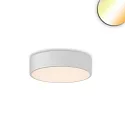 Luminaire de plafond DN400 PHASE CCT Switch, multipower IP44, blanche gradable