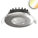 Projecteur encastré VARIO-68 IP65, chrome 