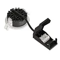 ISOLED recessed spotlight VARIO-68 IP65, chrome 