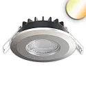 Projecteur encastré VARIO-68 IP65, nickel 