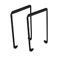 ISOLED Support HALON Z64, noir