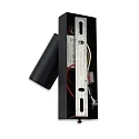 ISOLED Lampe de lecture avec connexion USB, noir 