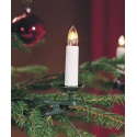 Konstsmide light chain 35 flames IP20 230 V 3W 1860cm, white dimmable