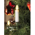 Konstsmide lumières féériques 16 flammes IP20 230 V 3,2W 910cm, blanche 