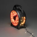 Konstsmide light chain MICRO IP44 30 V 3,6W 111lm 2600K CRI 52 2393cm, red, black 