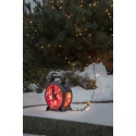 Konstsmide light chain MICRO IP44 30 V 3,6W 400lm 2200K CRI 52 2393cm, red, black 