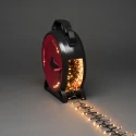 Konstsmide light chain MICRO COMPACTLIGHTS IP44 30 V 9W 2200K 3198cm, red, black 