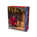 Konstsmide light chain MICRO COMPACTLIGHTS IP44 30 V 9W 2200K 3198cm, red, black 