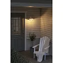 Konstsmide Luminaire mural VEGA MINI E27 IP44, blanche gradable