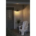 Konstsmide Luminaire mural VEGA MINI E27 IP44, noir  gradable