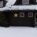 Konstsmide Lumière extérieure SCHNEEFLOCKE IP44, blanche gradable