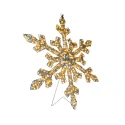 Lumière extérieure SCHNEEFLOCKE IP44, blanche gradable