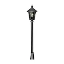 Konstsmide Tête de luminaire VIRGO E27 IP23, couleurs fumée, noir 