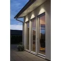 Konstsmide Eclairage d'extérieur encastré IP44, aluminium, transparent 