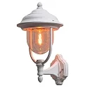 Luminaire mural d’extérieur PARMA E27 IP43, transparent, blanche
