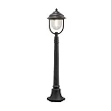 Luminaire d'allées PARMA E27 IP43, noir , transparent