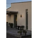 Konstsmide Luminaire mural CARPI E27 IP44, noir  gradable