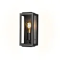 Verre pour CARPI E27 IP44, noir  gradable
