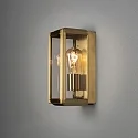Luminaire mural d’extérieur CARPI E27 IP44, laiton gradable