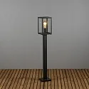 Konstsmide Luminaire d'allées CARPI E27 IP44, laiton, noir  gradable