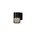 Luminaire mural d’extérieur PISTOIA E27 IP54, noir gradable