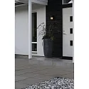 Konstsmide outdoor wall luminaire PISTOIA E27 IP54, black dimmable