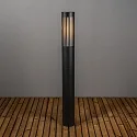 path light PISTOIA E27 IP54, black dimmable