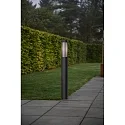 path light PISTOIA E27 IP54, black dimmable