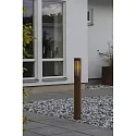 Konstsmide Luminaire d'allées PISTOIA E27 IP54, rouille gradable