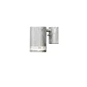 Outdoor wall spot MODENA, with reflector for partly indirect light, GU10 max. 35W, galvanised steel / clear acrylic glass