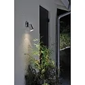 Outdoor wall spot MODENA, swiveling, GU10 max. 7W, cone of light 105°, stainless steel 304 / clear glass