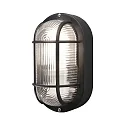 Applique et plafonnier ELMAS E27 IP44, noir 
