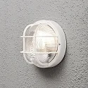 Outdoor wall or ceiling luminaire MANTOVA, E27 max. 40W, white, plastic