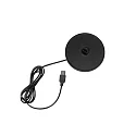 battery table lamp POSITANO round, CCT Switch, dimmable IP54, white dimmable