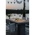 battery table lamp POSITANO round, CCT Switch, dimmable IP54, white dimmable