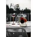 Konstsmide Lampe de table à accu LYON avec connexion USB, CCT Switch, RGB, avec variateur tactile IP54, terre cuite gradable