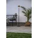 Konstsmide Lampadaire à accu NICE angulaire, avec connexion USB, CCT Switch, avec variateur tactile IP54, rouille gradable
